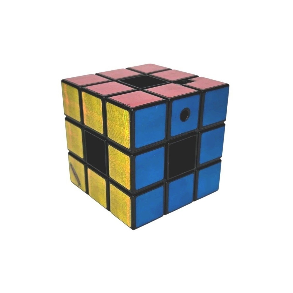 Rubik's Revolution Electronic Cube Game 6 Games with Lights and Sound Works